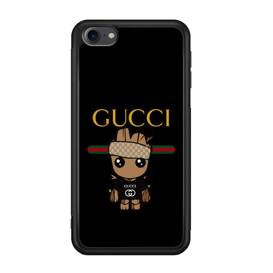 Gucci Groot Dope iPod Touch 6 Case-Rubber Black (2D Case)-Oxvistore