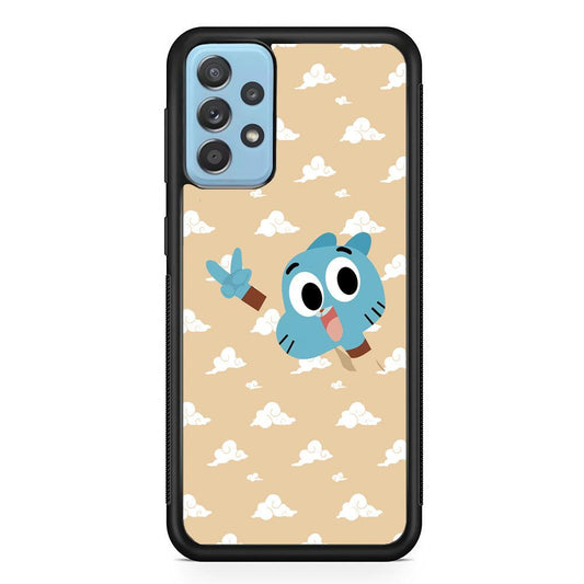 Gumball Peace Hands Samsung Galaxy A52 Case-Oxvistore