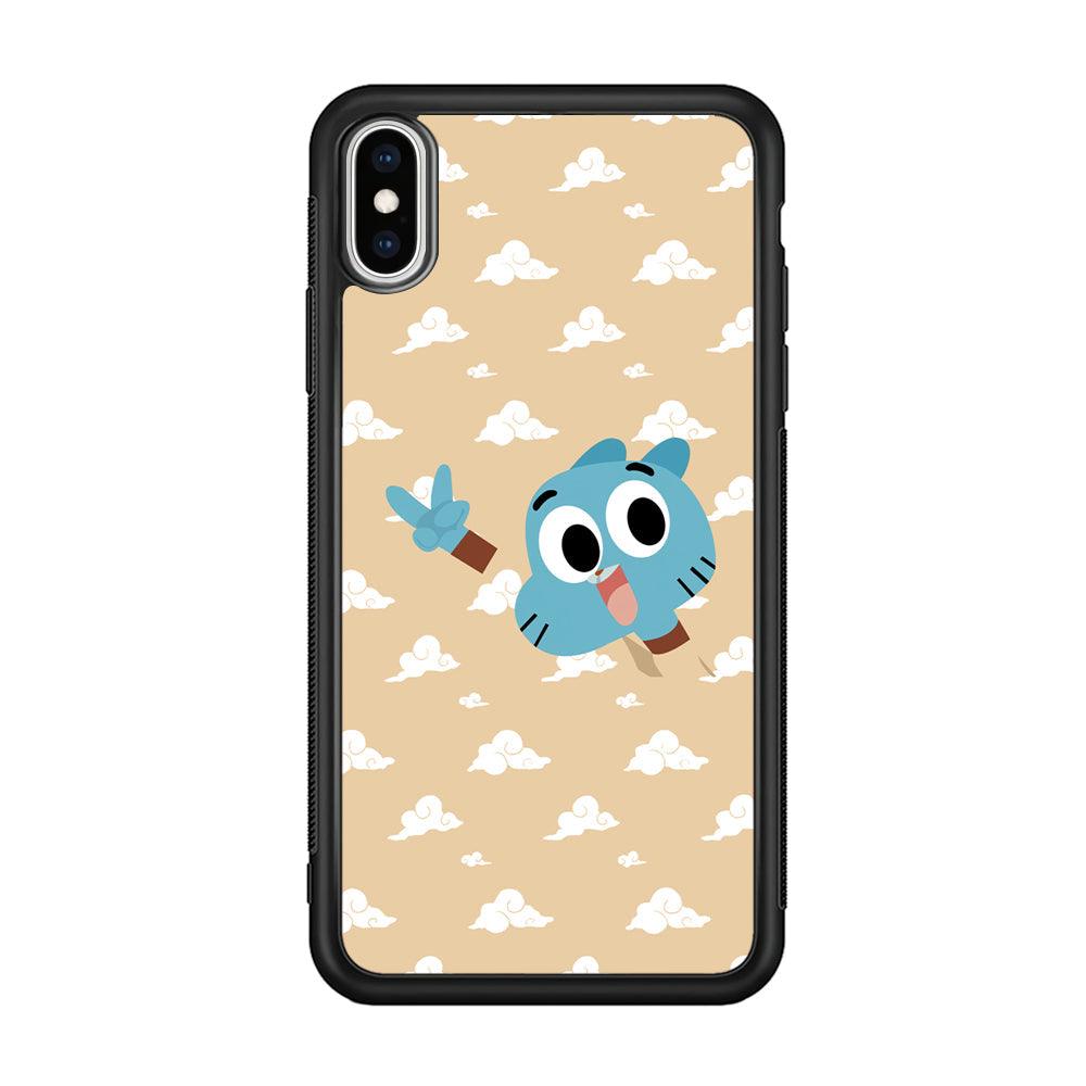 Gumball Peace Hands iPhone X Case-Oxvistore