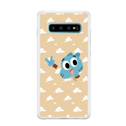 Gumball Peace Hands Samsung Galaxy S10 Plus Case-Oxvistore