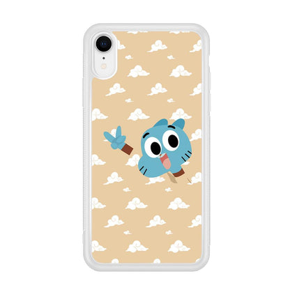 Gumball Peace Hands iPhone XR Case-Oxvistore