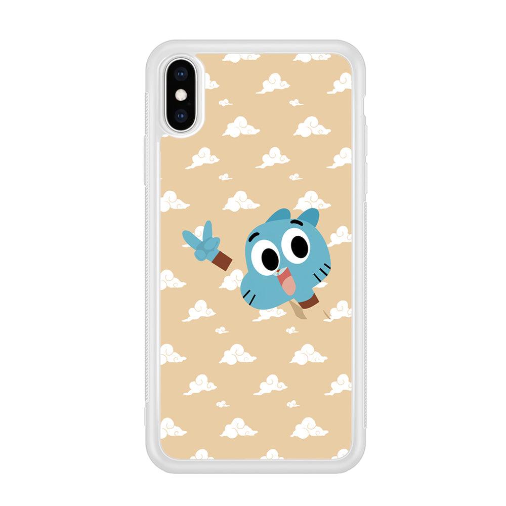 Gumball Peace Hands iPhone X Case-Oxvistore