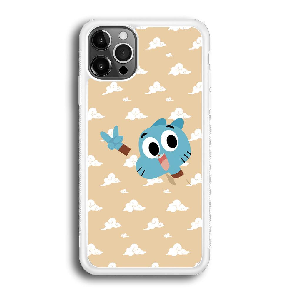 Gumball Peace Hands iPhone 12 Pro Max Case-Oxvistore