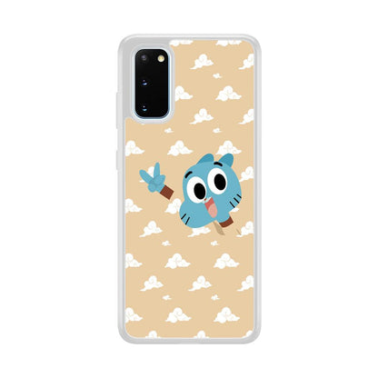 Gumball Peace Hands Samsung Galaxy S20 Case-Oxvistore