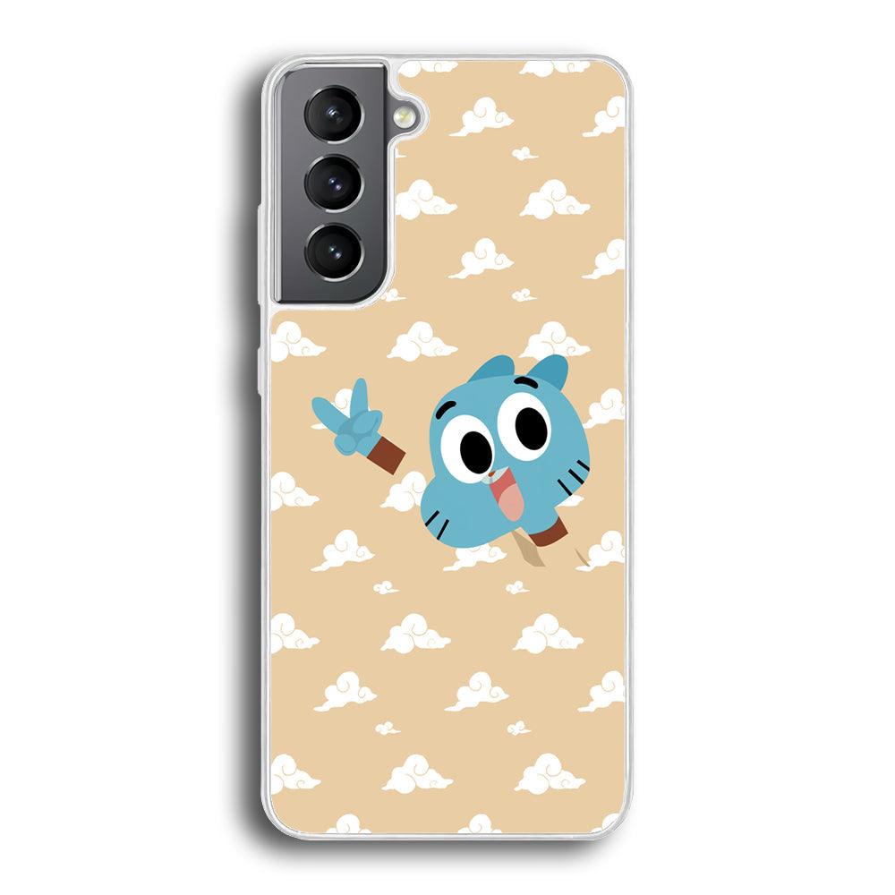 Gumball Peace Hands Samsung Galaxy S21 Case-Oxvistore