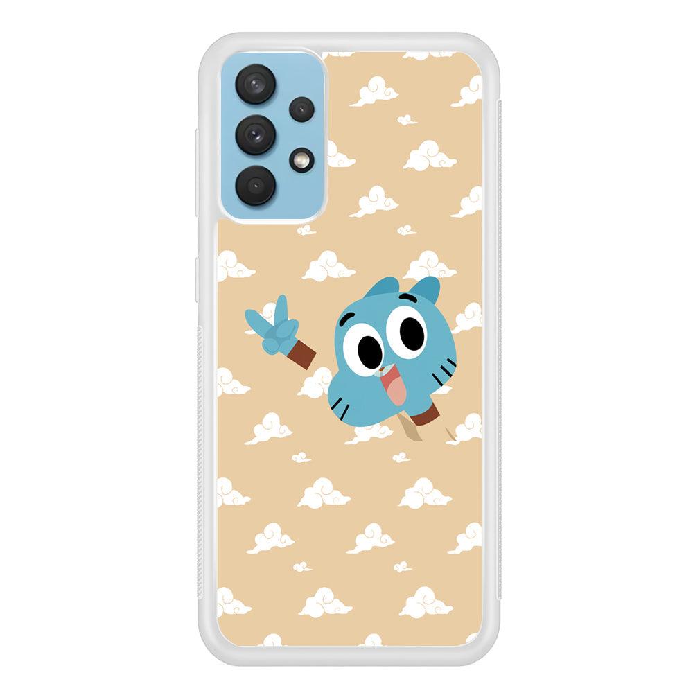 Gumball Peace Hands Samsung Galaxy A32 Case-Oxvistore