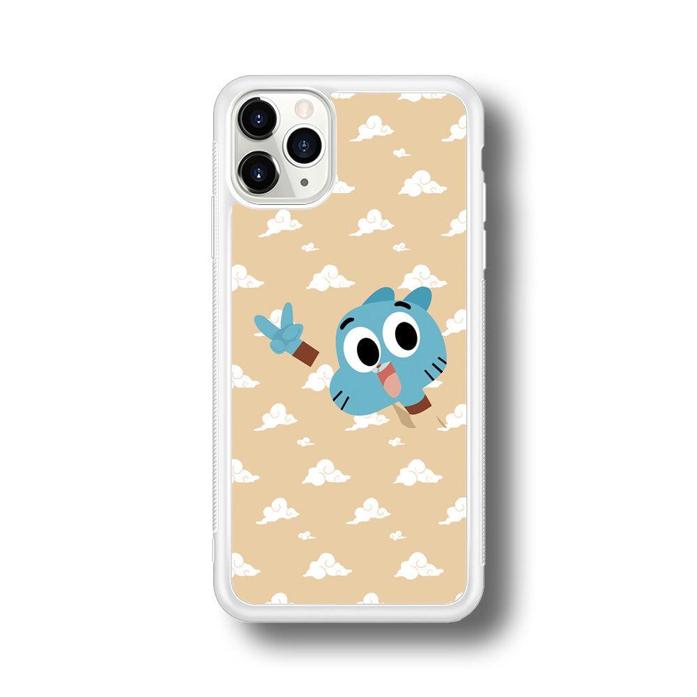 Gumball Peace Hands iPhone 11 Pro Case-Oxvistore