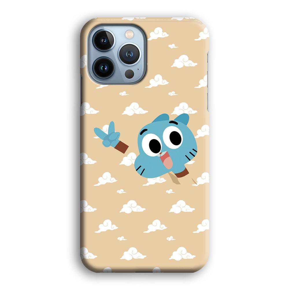 Gumball Peace Hands iPhone 15 Pro Case-Oxvistore