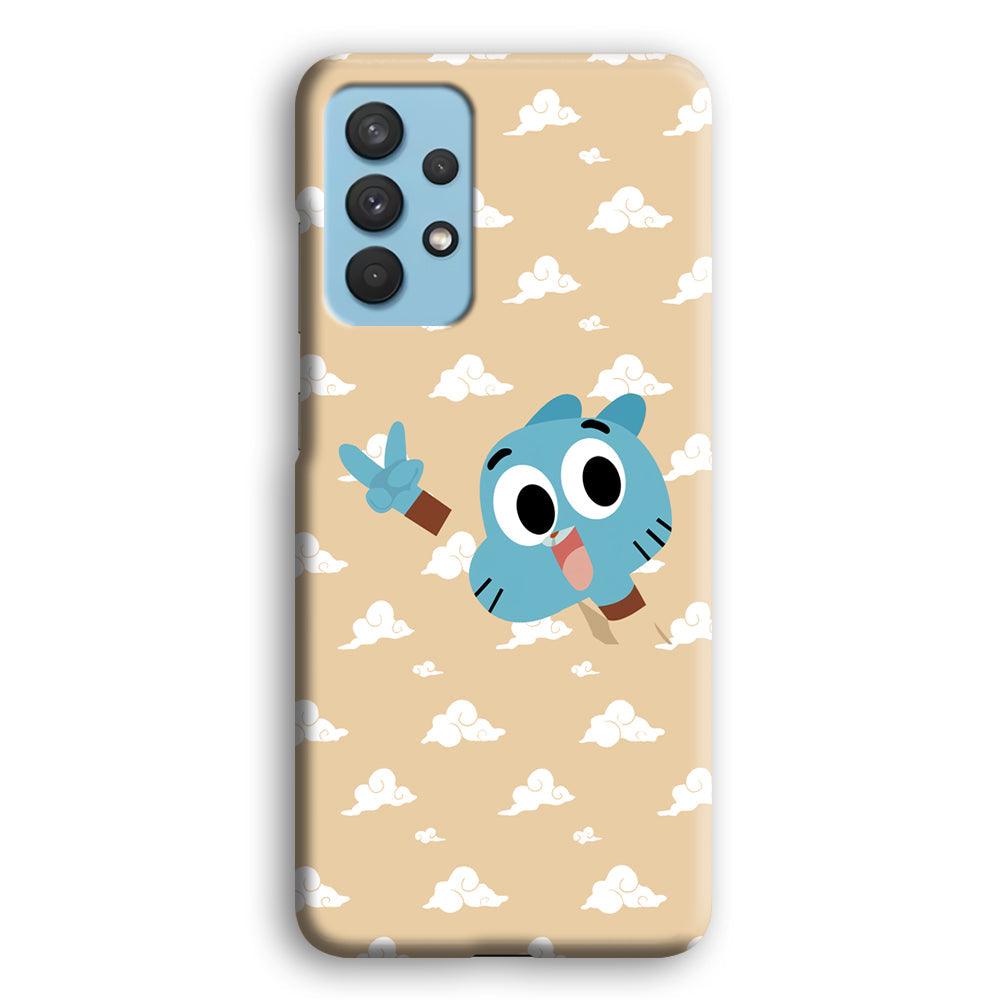 Gumball Peace Hands Samsung Galaxy A32 Case-Oxvistore