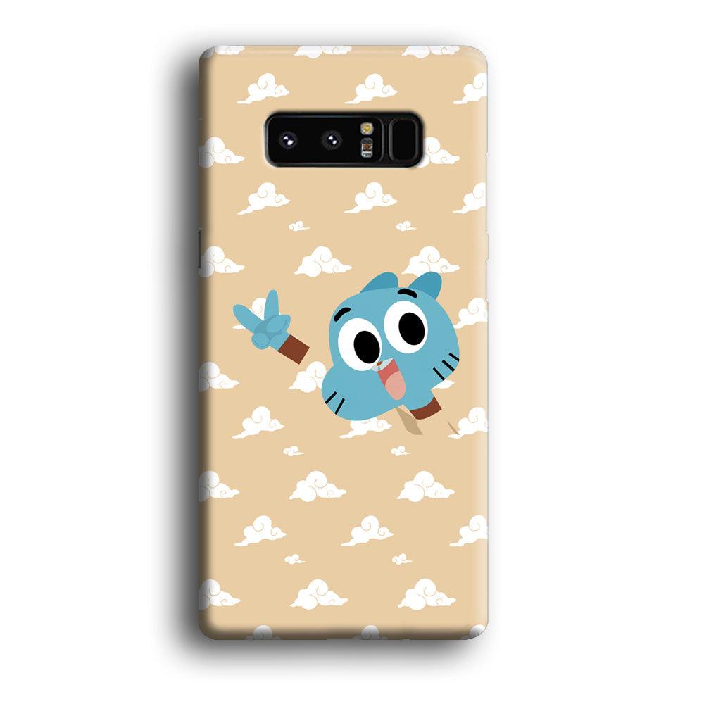 Gumball Peace Hands Samsung Galaxy Note 8 Case-Oxvistore