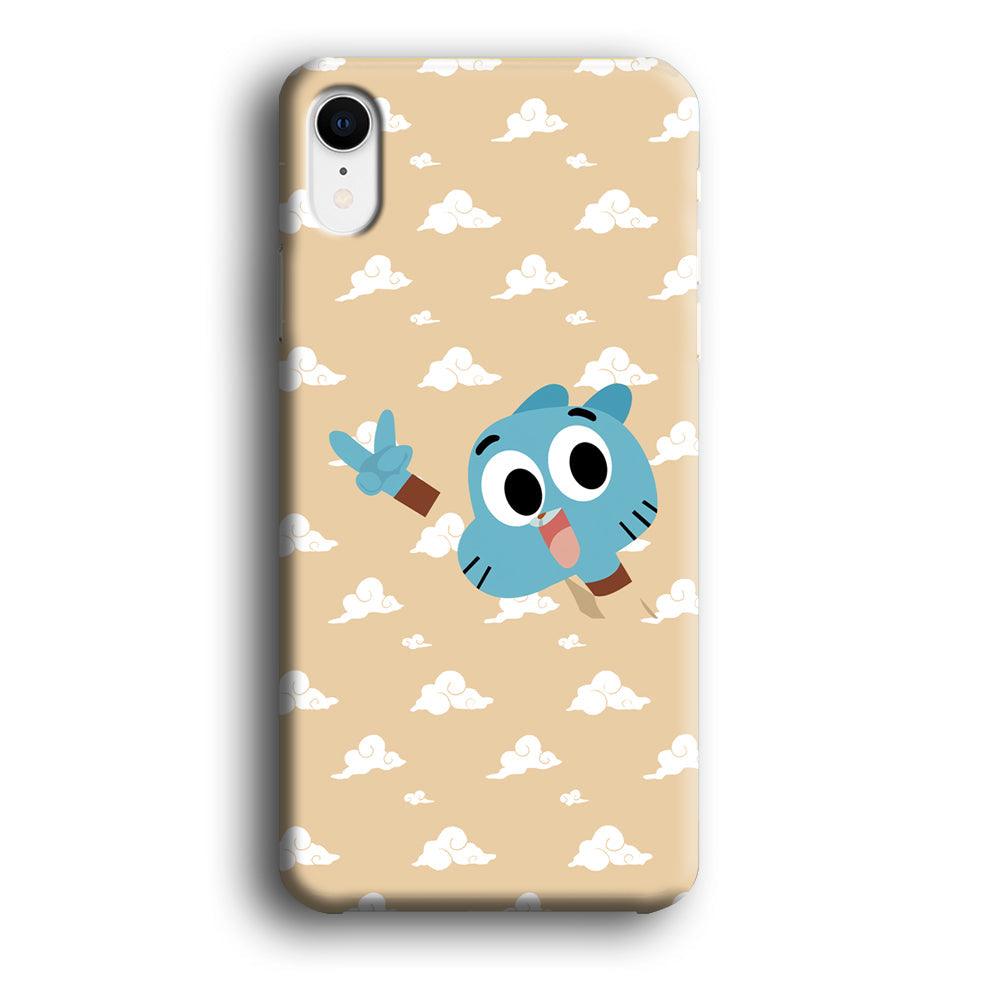 Gumball Peace Hands iPhone XR Case-Oxvistore