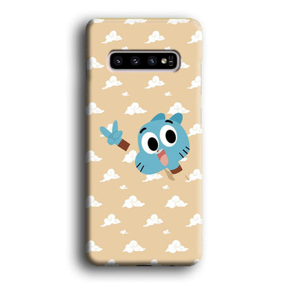 Gumball Peace Hands Samsung Galaxy S10 Plus Case-Oxvistore