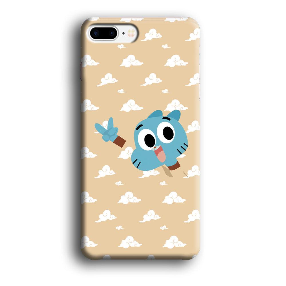 Gumball Peace Hands iPhone 8 Plus Case-Oxvistore