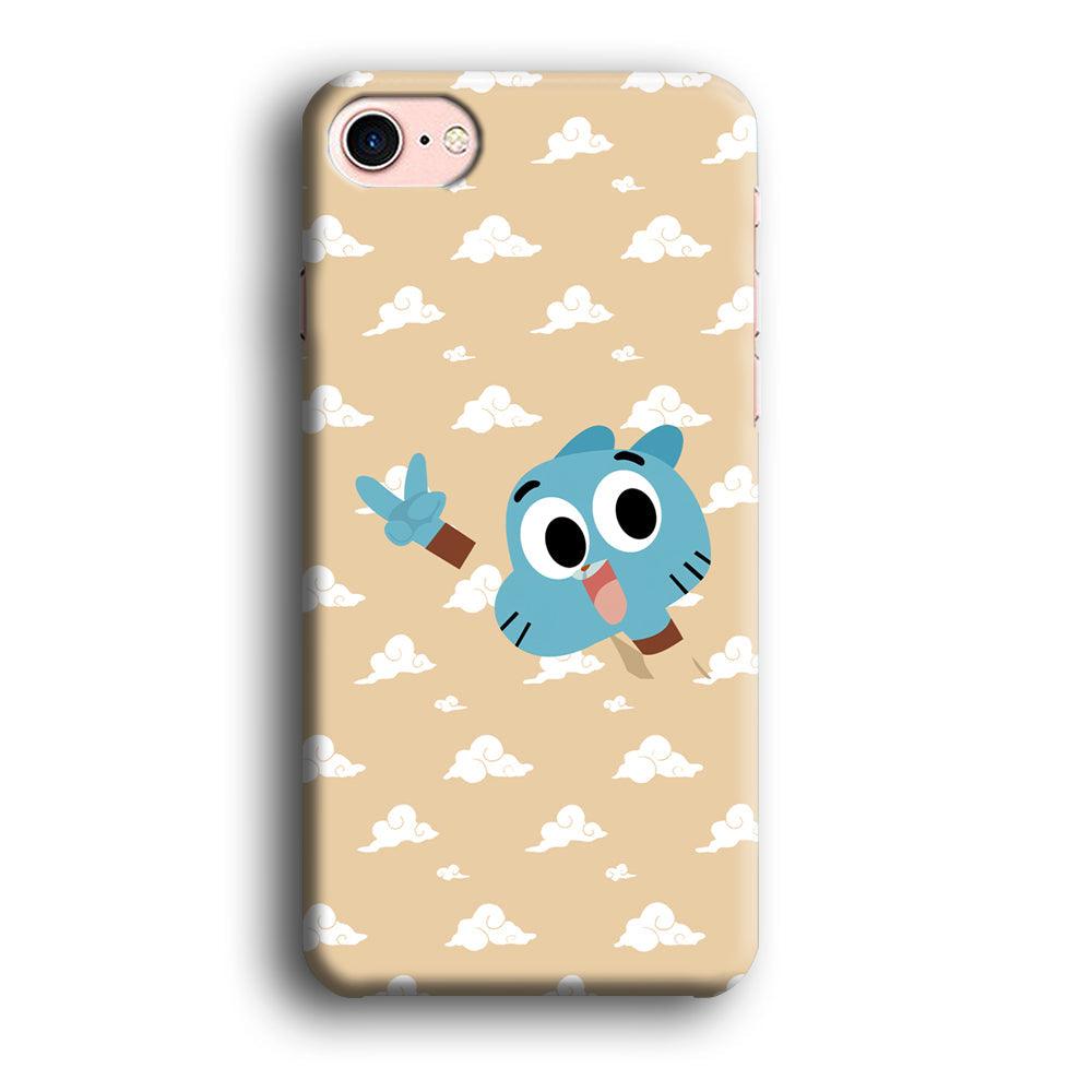 Gumball Peace Hands iPhone 8 Case-Oxvistore