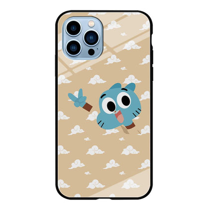 Gumball Peace Hands iPhone 15 Pro Case-Oxvistore