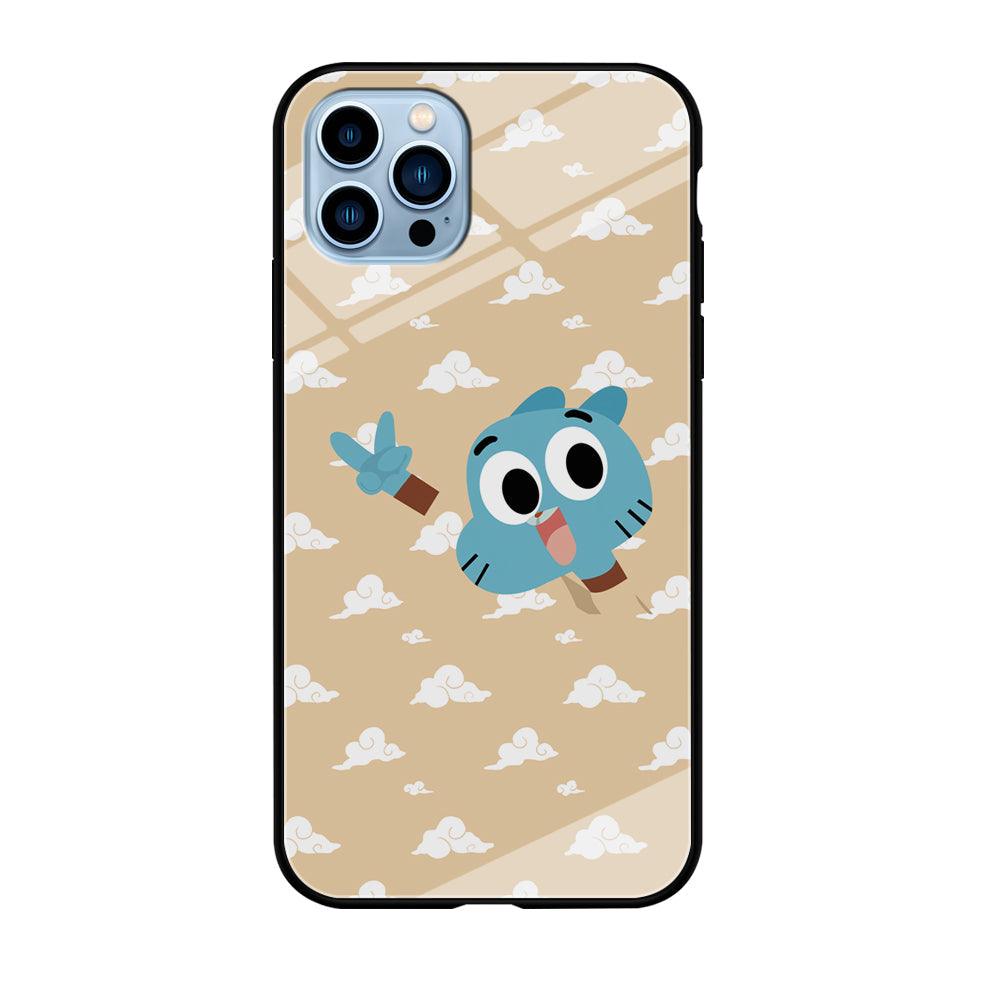 Gumball Peace Hands iPhone 12 Pro Max Case-Oxvistore