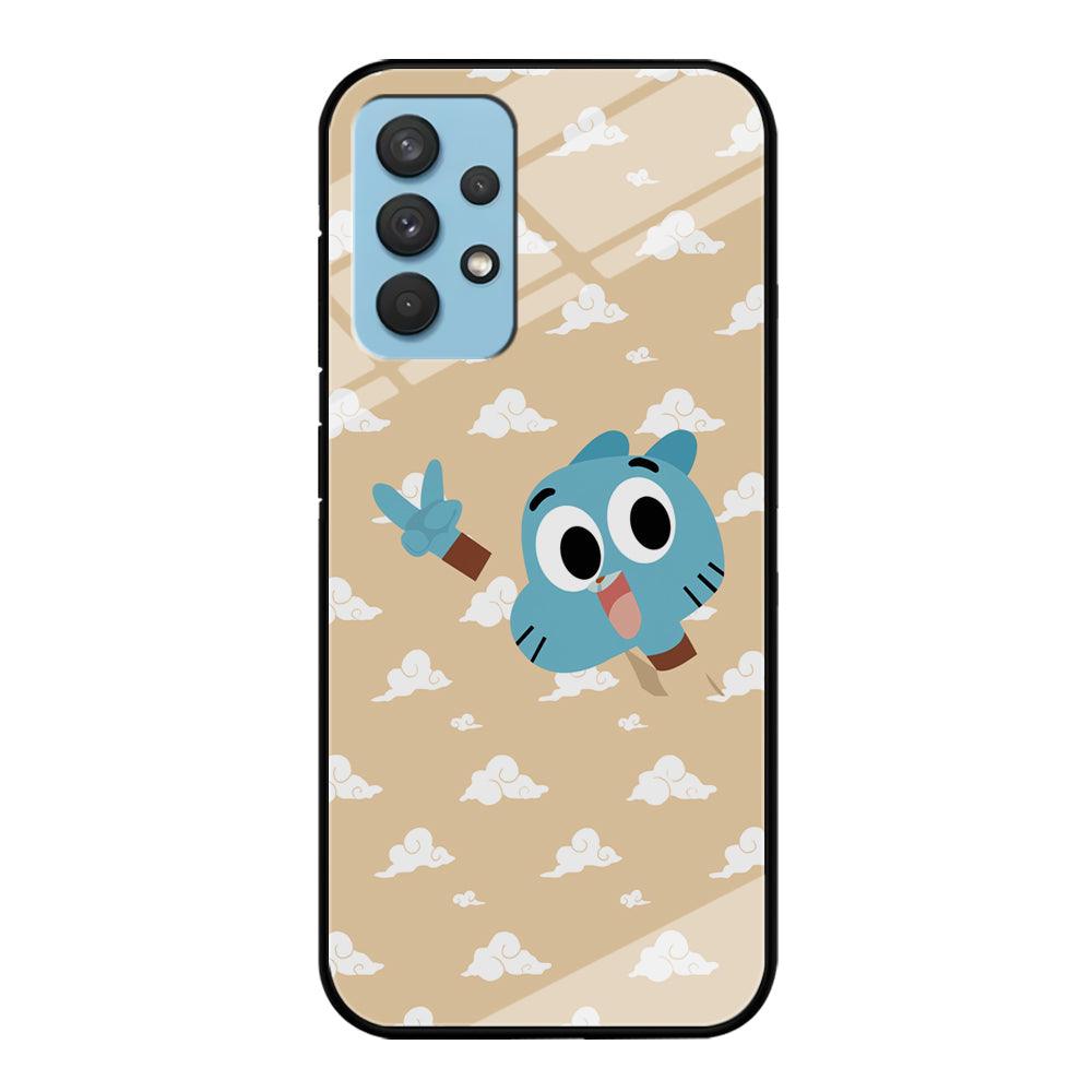 Gumball Peace Hands Samsung Galaxy A32 Case-Oxvistore