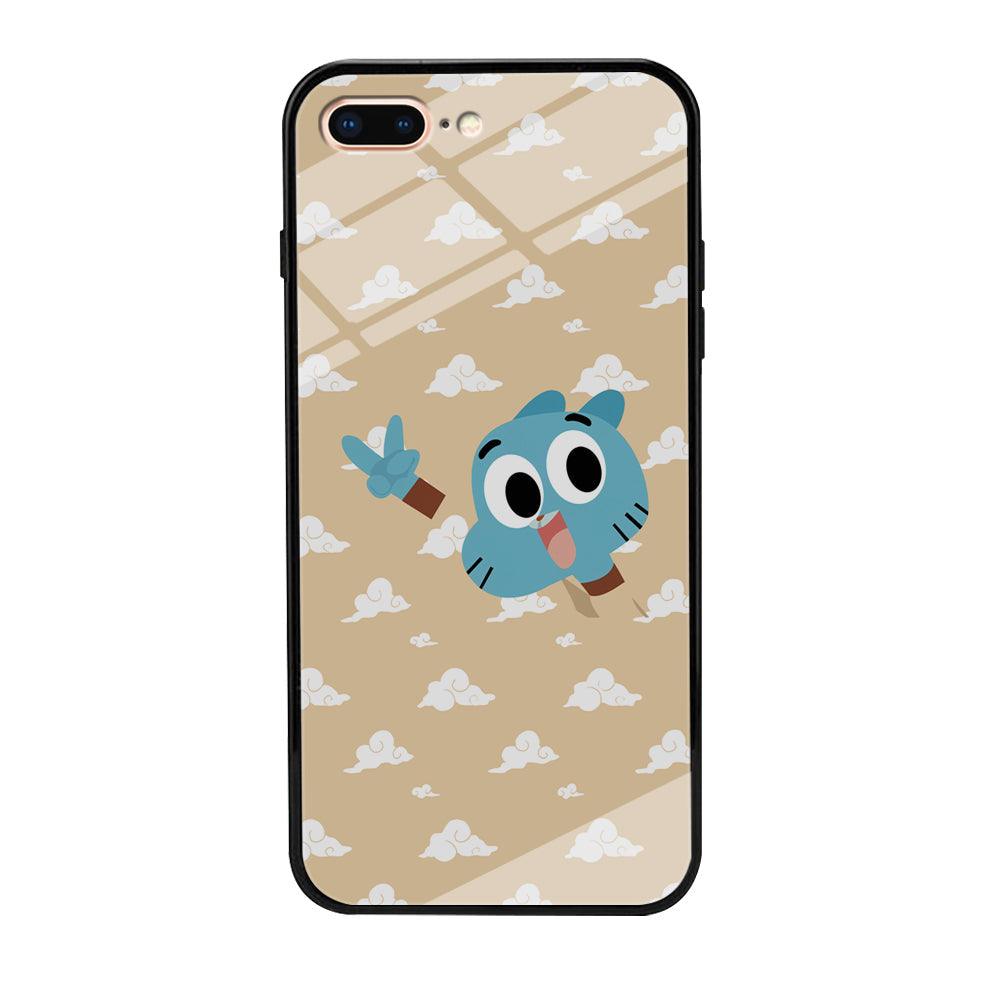 Gumball Peace Hands iPhone 8 Plus Case-Oxvistore