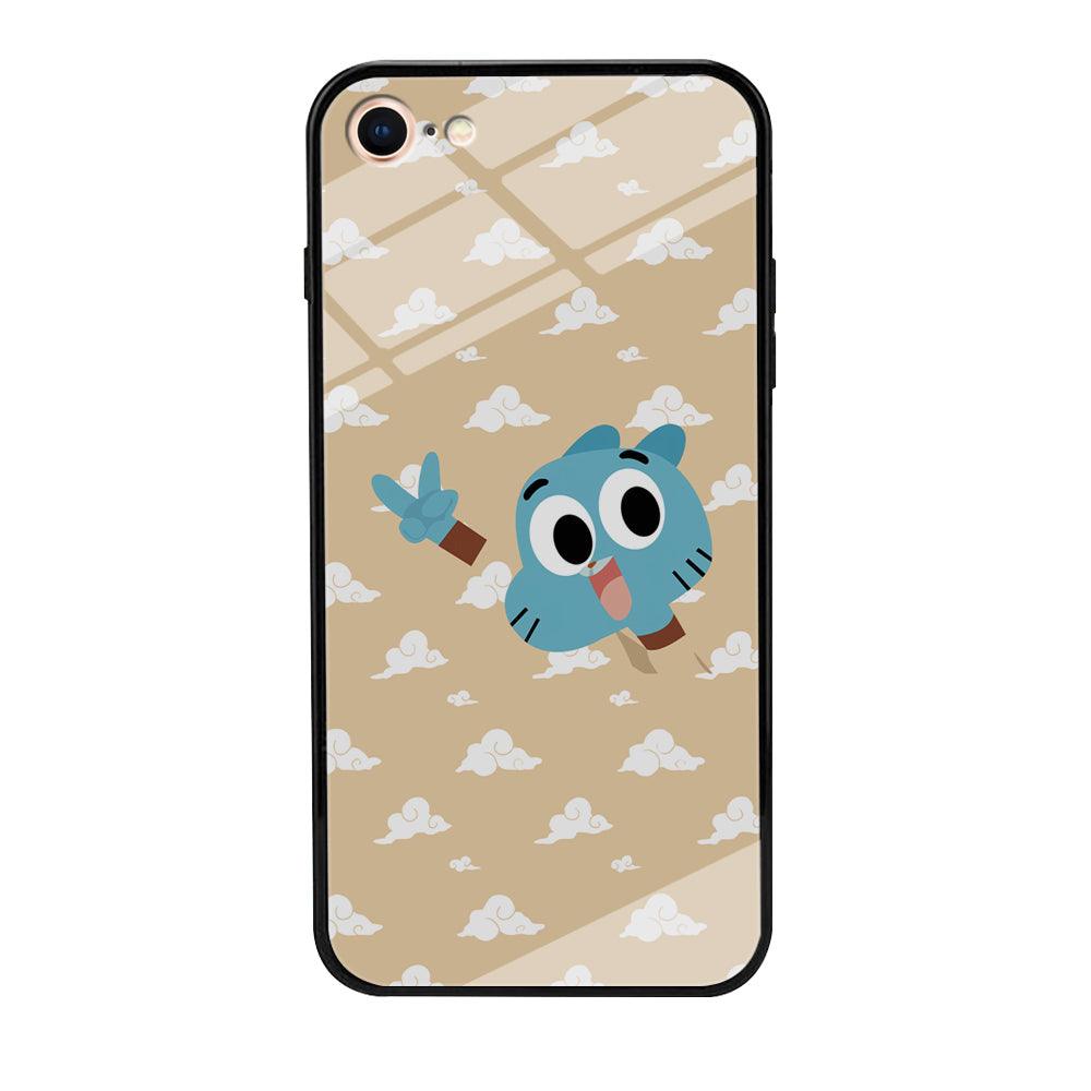 Gumball Peace Hands iPhone 8 Case-Oxvistore