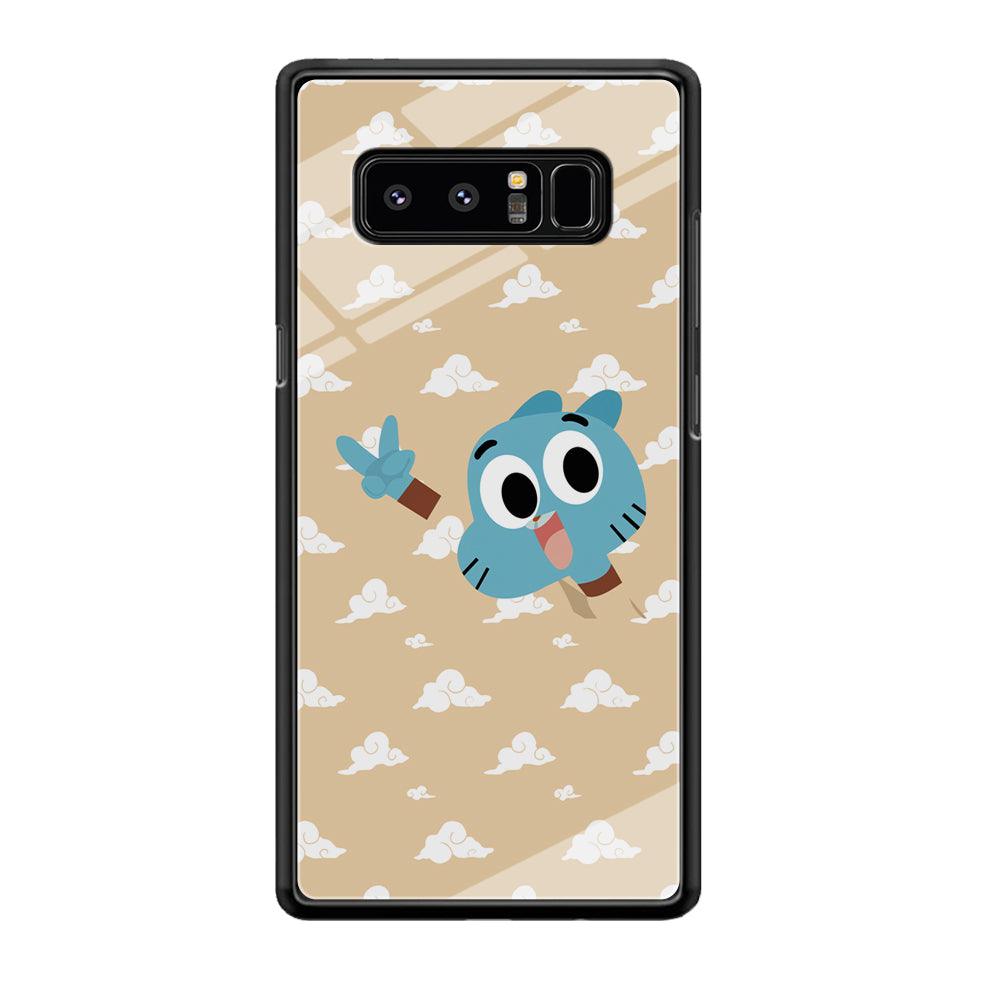 Gumball Peace Hands Samsung Galaxy Note 8 Case-Oxvistore