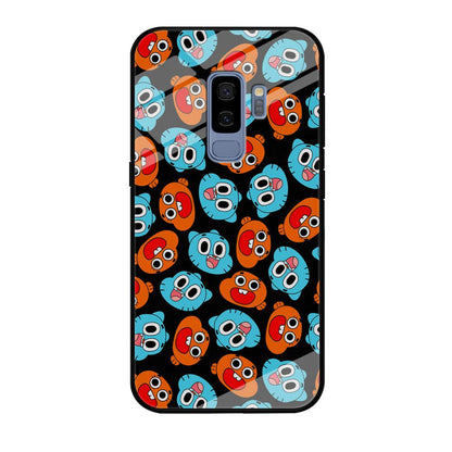 Gumball Sibling Patern of Face Samsung Galaxy S9 Plus Case-Oxvistore