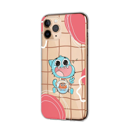 Gumball Siblings Activity Clear Soft Case-Oxvistore