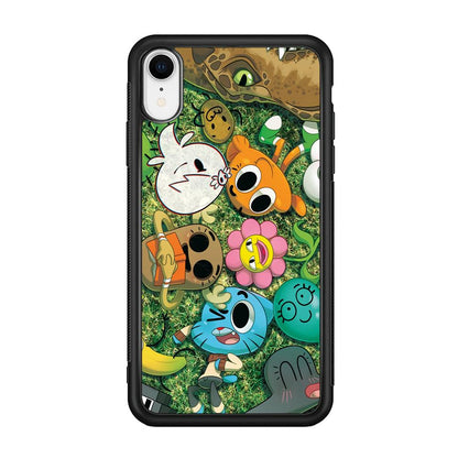 Gumball Take a Rest on Grass iPhone XR Case-Oxvistore