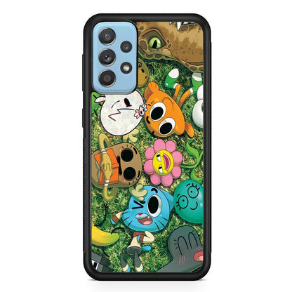 Gumball Take a Rest on Grass Samsung Galaxy A52 Case-Oxvistore