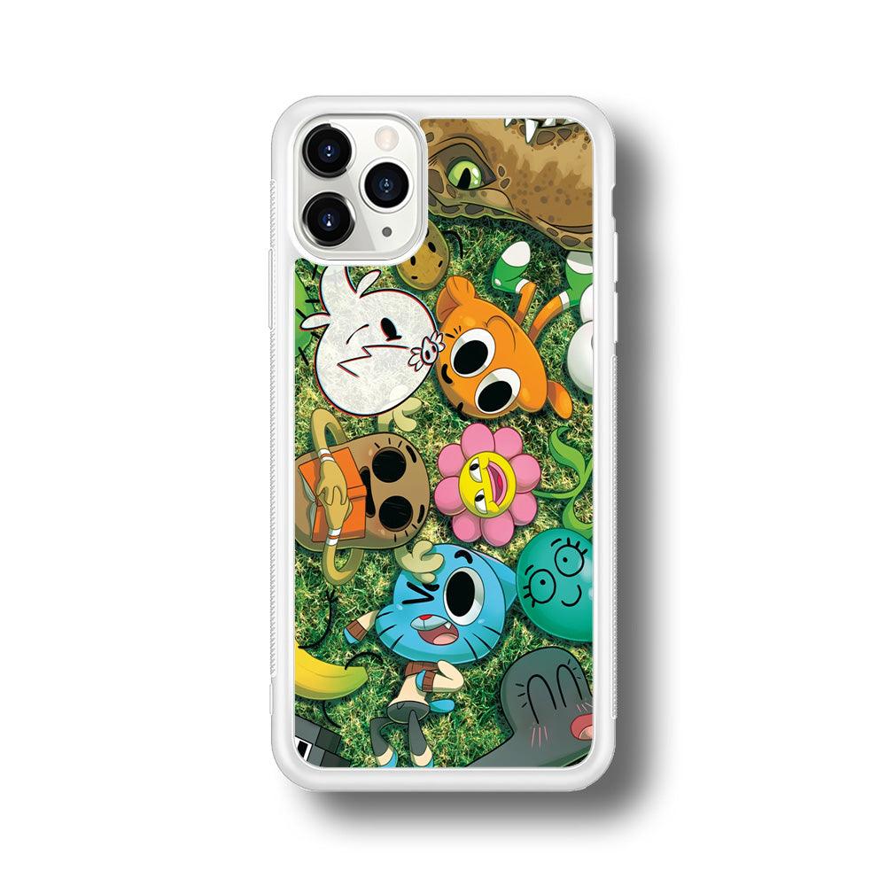 Gumball Take a Rest on Grass iPhone 11 Pro Case-Oxvistore