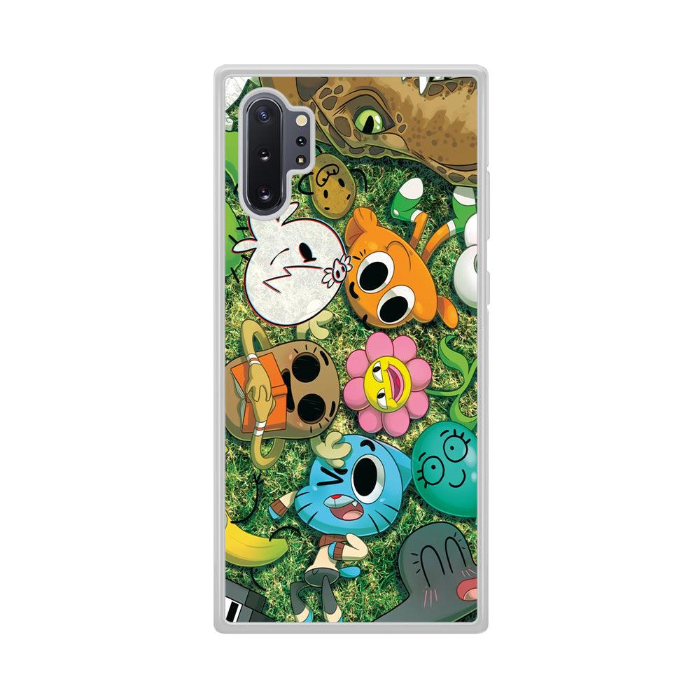 Gumball Take a Rest on Grass Samsung Galaxy Note 10 Plus Case-Oxvistore