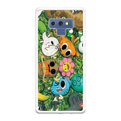 Gumball Take a Rest on Grass Samsung Galaxy Note 9 Case-Oxvistore