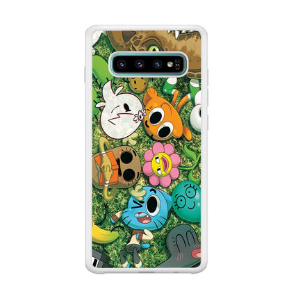 Gumball Take a Rest on Grass Samsung Galaxy S10 Plus Case-Oxvistore