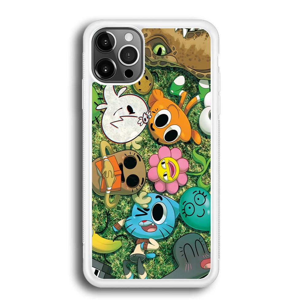 Gumball Take a Rest on Grass iPhone 12 Pro Max Case-Oxvistore