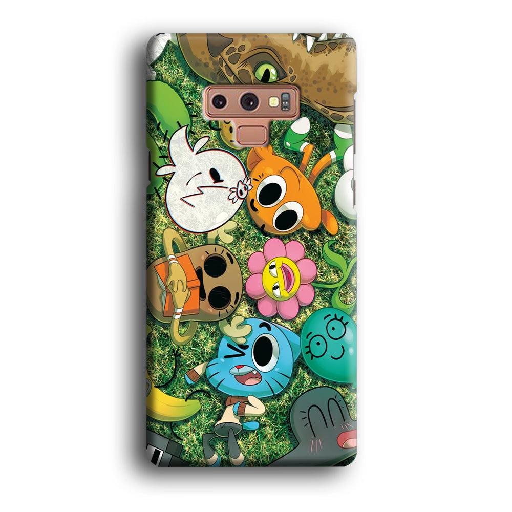 Gumball Take a Rest on Grass Samsung Galaxy Note 9 Case-Oxvistore