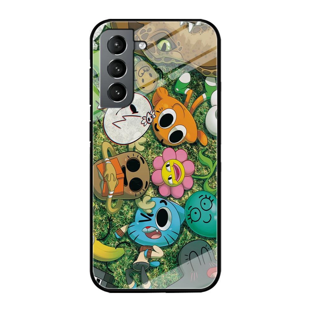 Gumball Take a Rest on Grass Samsung Galaxy S21 Case-Oxvistore