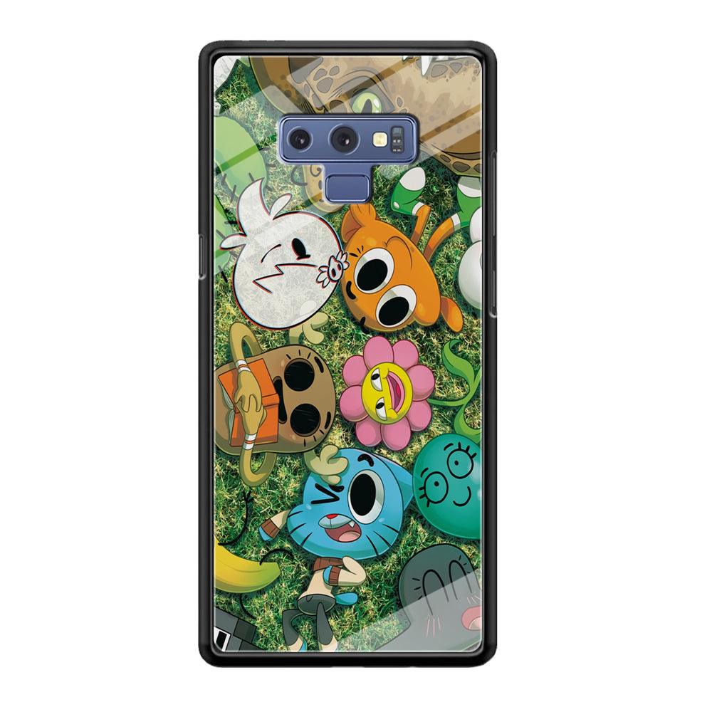 Gumball Take a Rest on Grass Samsung Galaxy Note 9 Case-Oxvistore