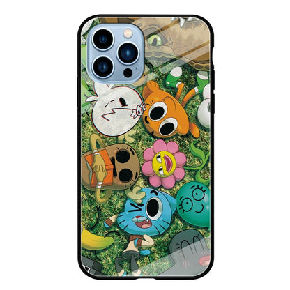 Gumball Take a Rest on Grass iPhone 13 Pro Case-Oxvistore