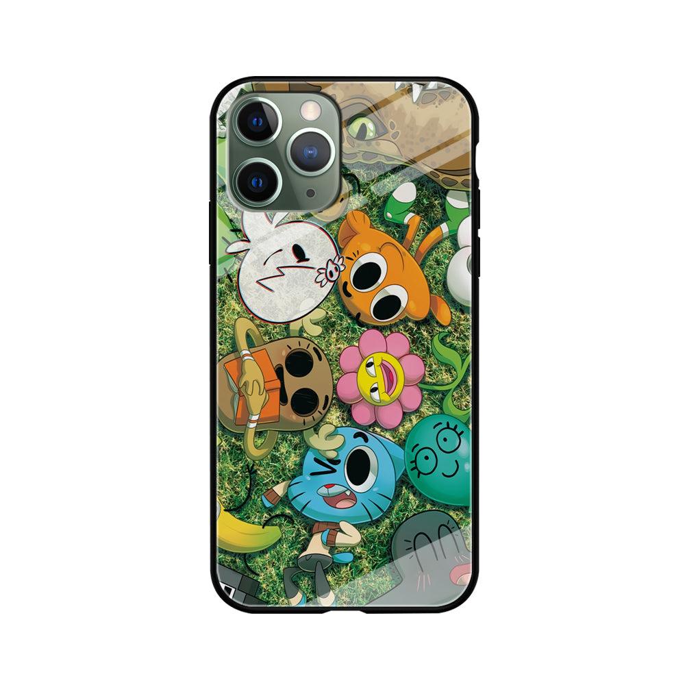 Gumball Take a Rest on Grass iPhone 11 Pro Case-Oxvistore