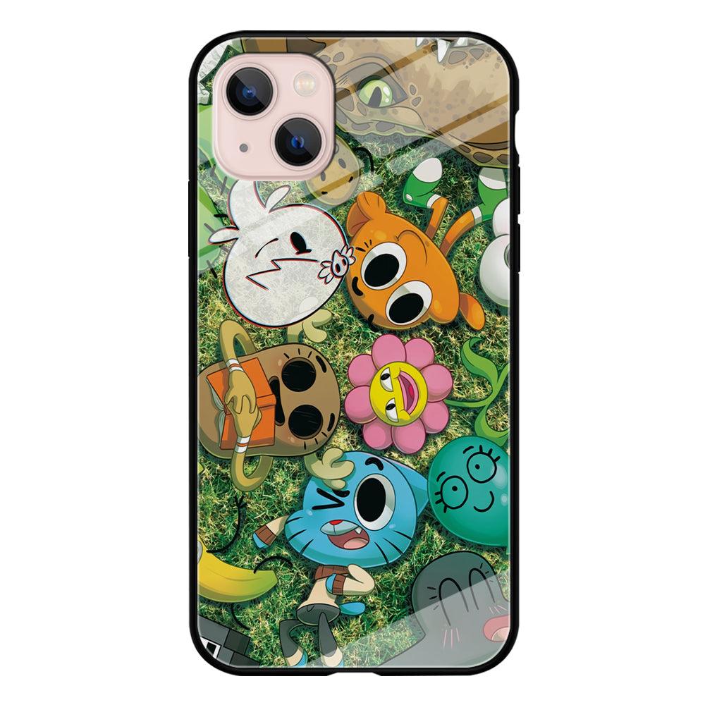 Gumball Take a Rest on Grass iPhone 13 Case-Oxvistore