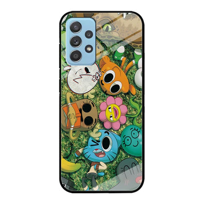 Gumball Take a Rest on Grass Samsung Galaxy A52 Case-Oxvistore