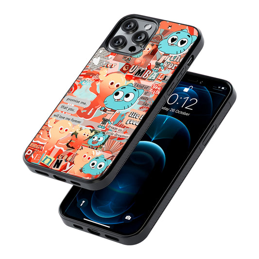 Gumball and Penny Aesthetic 2D Rubber Phone Case