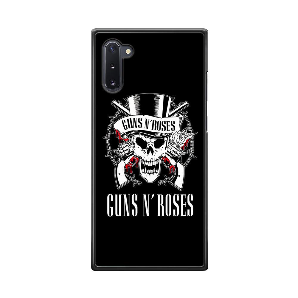 Gun N Roses White Skull Samsung Galaxy Note 10 Case-3D Case-Oxvistore