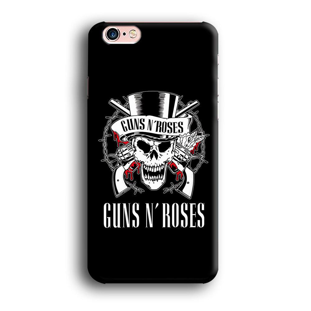 Gun N Roses White Skull iPhone 6 | 6s Case-Oxvistore