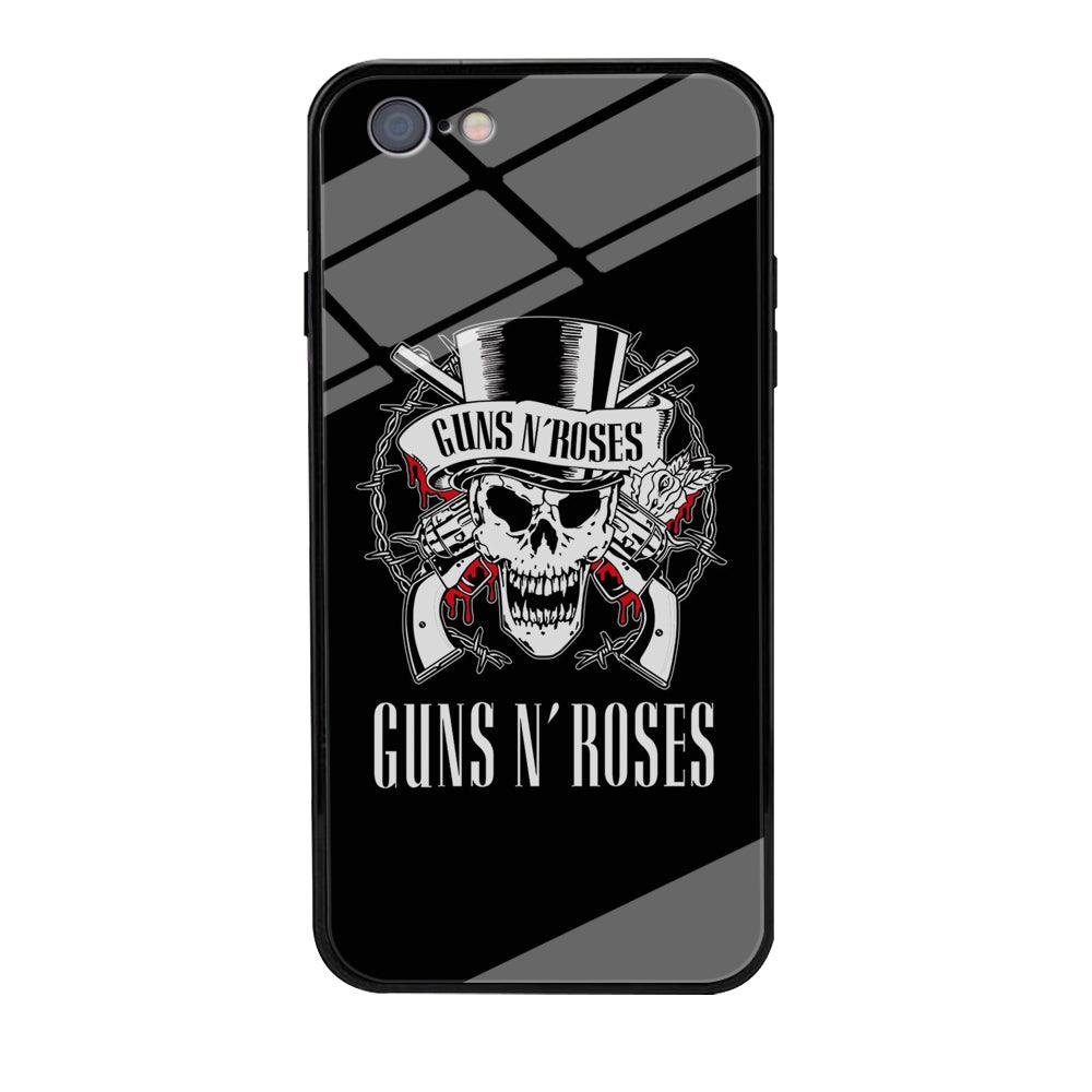 Gun N Roses White Skull iPhone 6 Plus | 6s Plus Case-Oxvistore