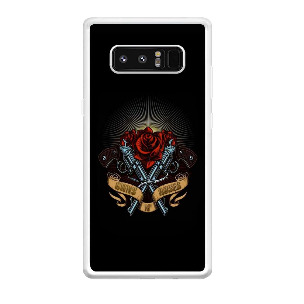 Gun's N Roses Lambency of Passion Samsung Galaxy Note 8 Case-Oxvistore