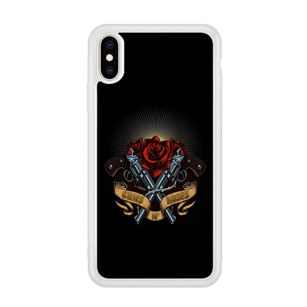 Gun's N Roses Lambency of Passion iPhone X Case-Oxvistore