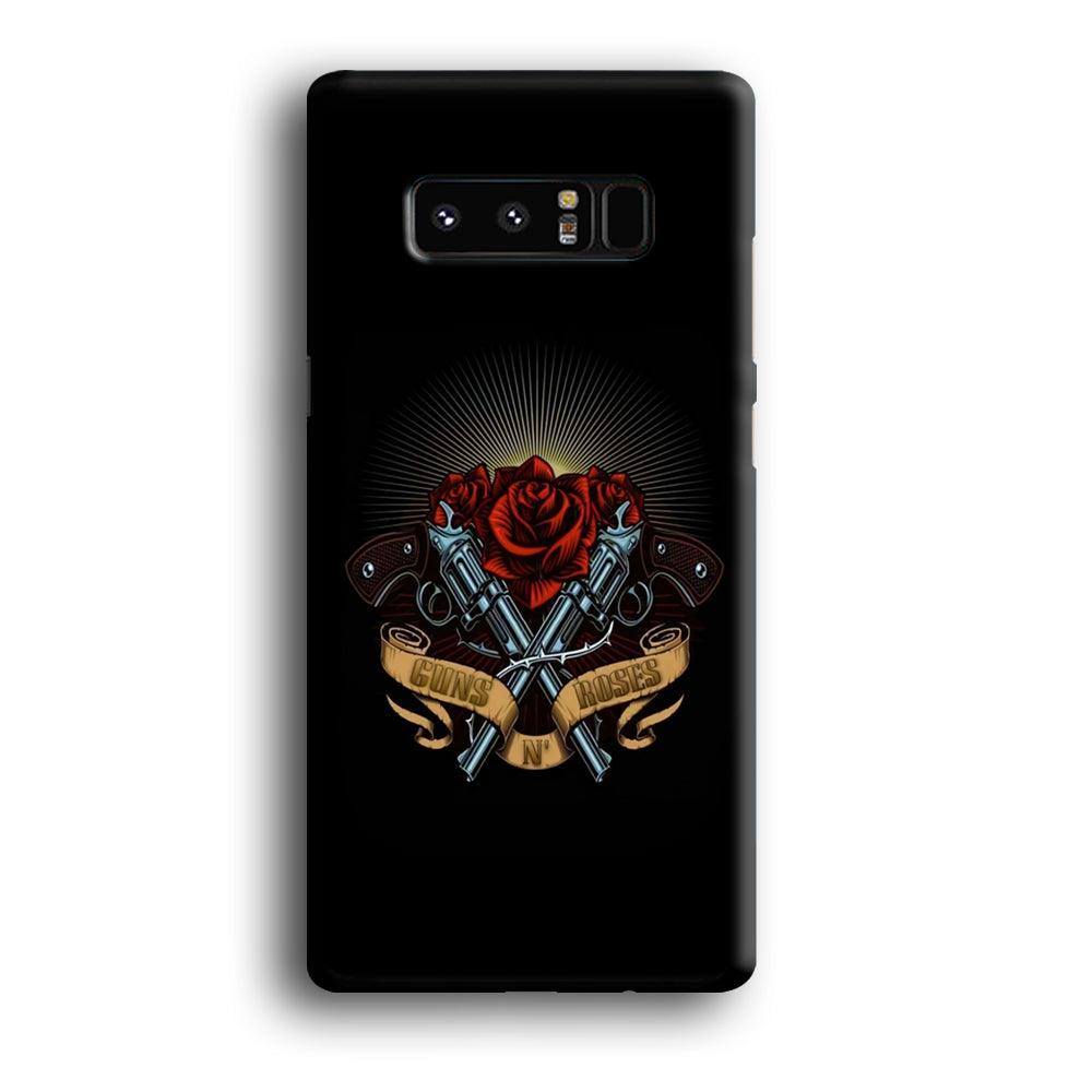 Gun's N Roses Lambency of Passion Samsung Galaxy Note 8 Case-Oxvistore