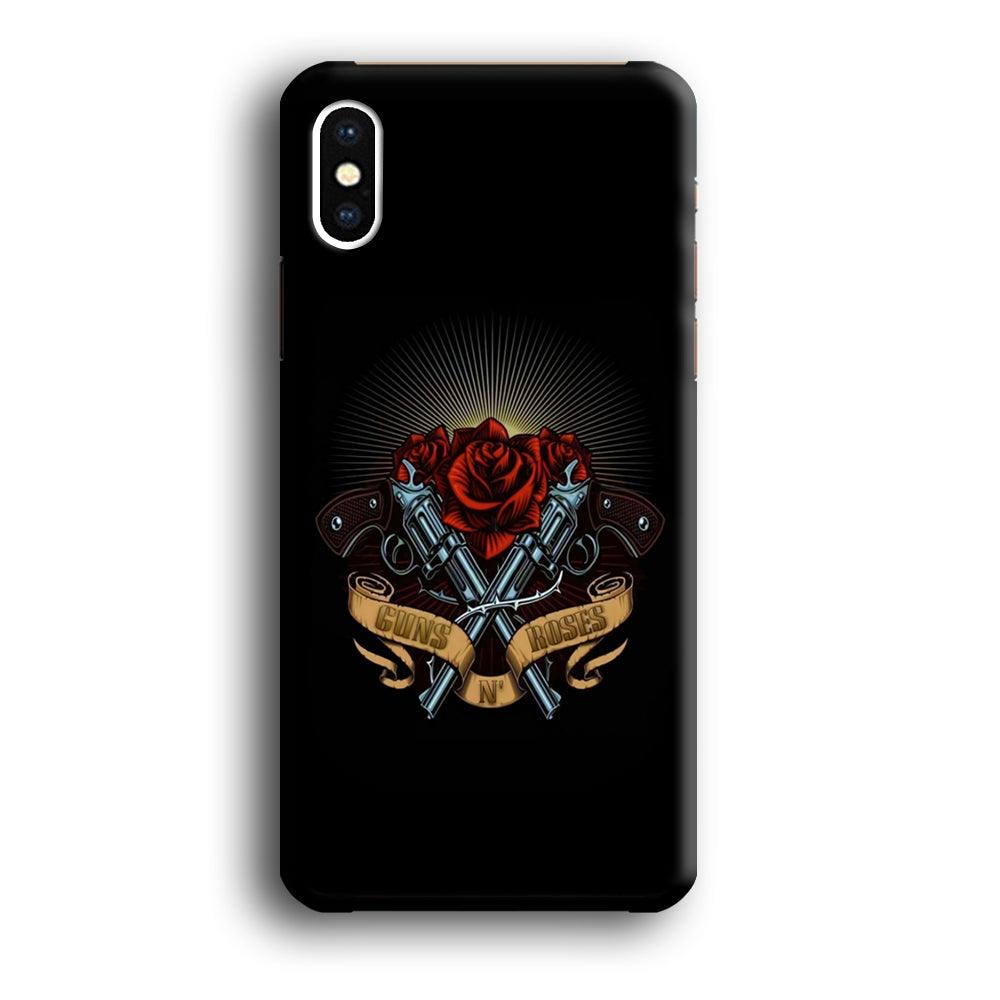 Gun's N Roses Lambency of Passion iPhone X Case-Oxvistore