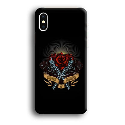 Gun's N Roses Lambency of Passion iPhone X Case-Oxvistore