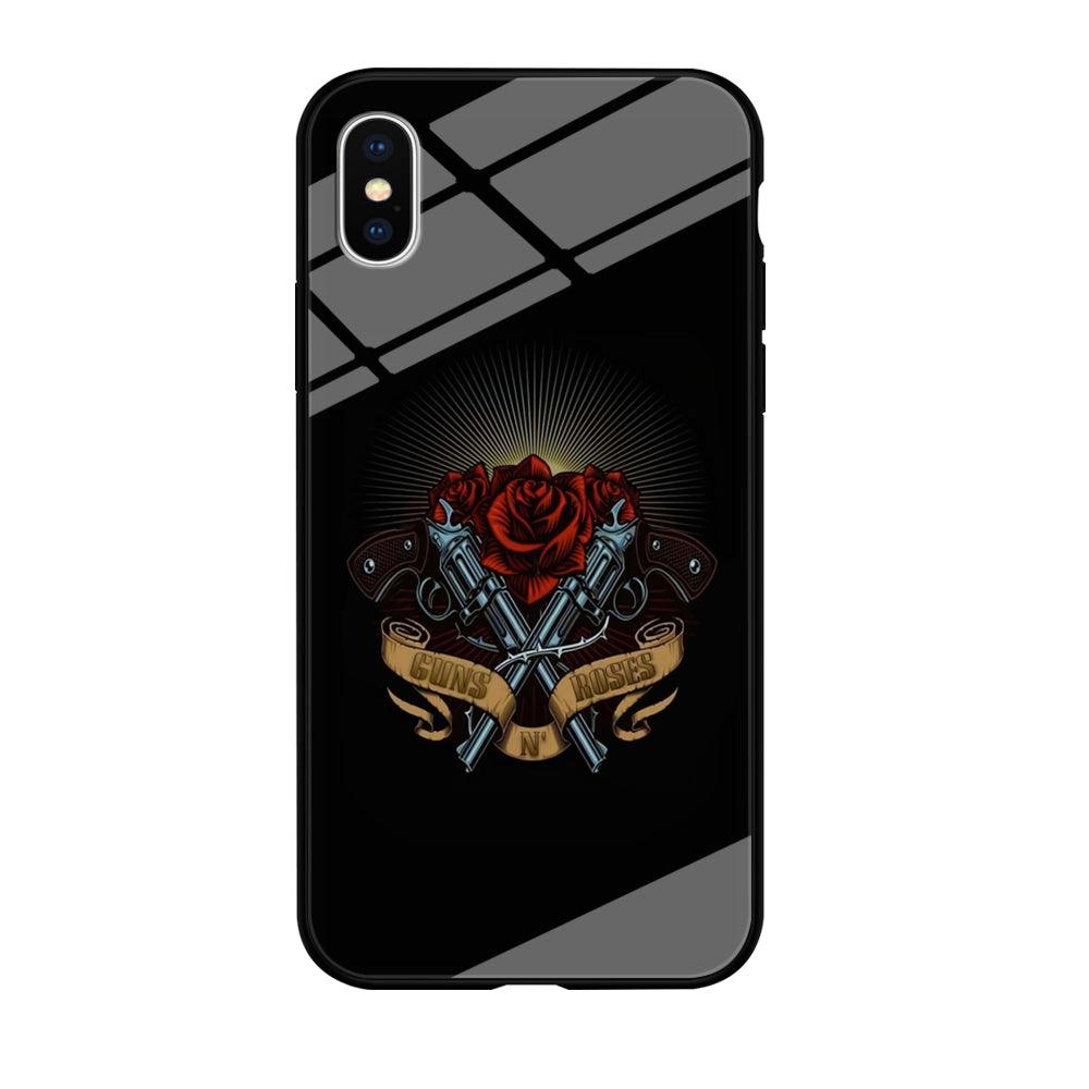 Gun's N Roses Lambency of Passion iPhone X Case-Oxvistore